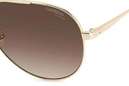 Sunčane naočale Carrera CARRERA3005/S 06J/LA Polarized Pilotski Zlatni