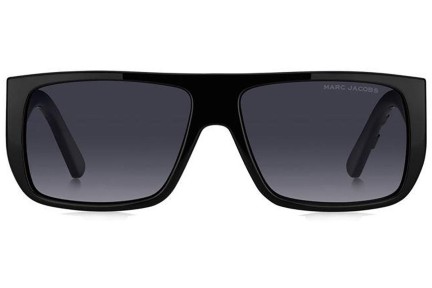 Sunčane naočale Marc Jacobs MARCLOGO096/S 80S/9O Flat Top Crni