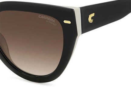 Sunčane naočale Carrera CARRERA3017/S 80S/HA Cat Eye Crni