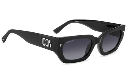 Sunčane naočale Dsquared2 ICON0017/S 807/9O Pravokutan Crni