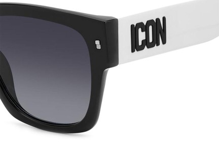 Sunčane naočale Dsquared2 ICON0004/S P56/9O Kvadratni Crni