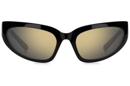 Sunčane naočale Marc Jacobs MARC738/S 08A/JO Cat Eye Crni