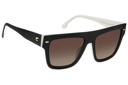 Sunčane naočale Carrera CARRERA3016/S 80S/LA Polarized Flat Top Crni