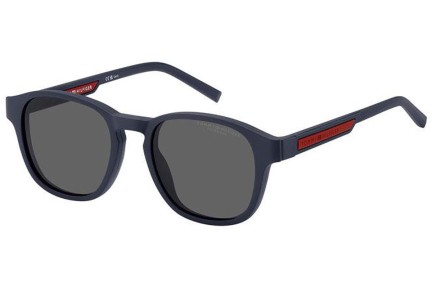 Naočale Tommy Hilfiger TH2085/CS FLL/M9 Polarized Pravokutan Plavi