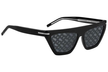 Sunčane naočale BOSS BOSS1609/S 807/MD Polarized Flat Top Crni