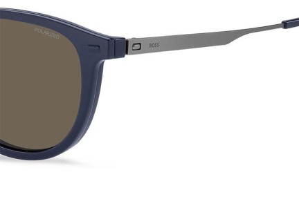 Naočale BOSS BOSS1640/CS DTY/SP Polarized Kvadratni Plavi