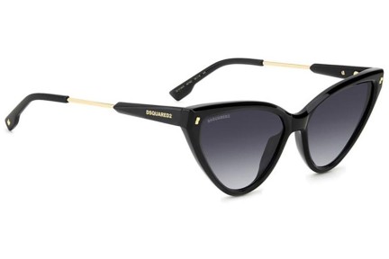 Sunčane naočale Dsquared2 D20134/S 807/9O Cat Eye Crni