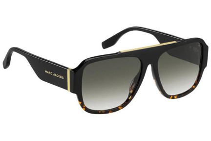 Sunčane naočale Marc Jacobs MARC756/S WR7/9K Pravokutan Crni