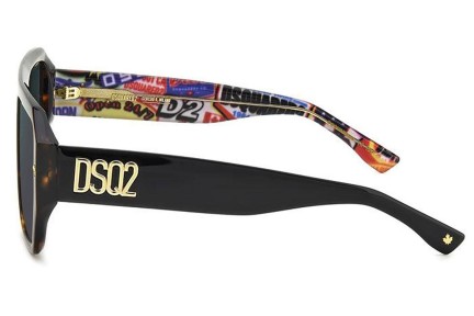 Sunčane naočale Dsquared2 D20128/S 2VM/MT Flat Top Višebojni