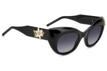 Sunčane naočale Carolina Herrera HER0215/S 807/9O Cat Eye Crni