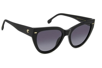 Sunčane naočale Carrera CARRERA3017/S 807/WJ Polarized Cat Eye Crni