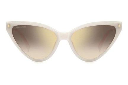 Sunčane naočale Dsquared2 D20134/S SZJ/JL Cat Eye Bijeli