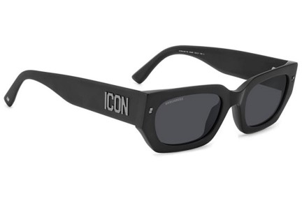 Sunčane naočale Dsquared2 ICON0017/S 003/IR Pravokutan Crni