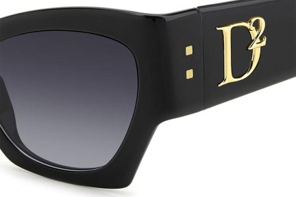 Sunčane naočale Dsquared2 D20132/S 807/9O Cat Eye Crni