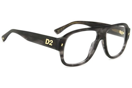 Naočale Dsquared2 D20125 2W8 Flat Top Sivi