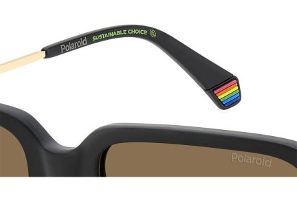 Sunčane naočale Polaroid PLD6220/S/X 003/SP Polarized Pravokutan Crni