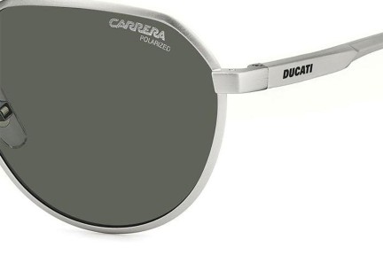 Sunčane naočale Carrera Ducati CARDUC036/S CTL/UC Polarized Okrugao Srebrni