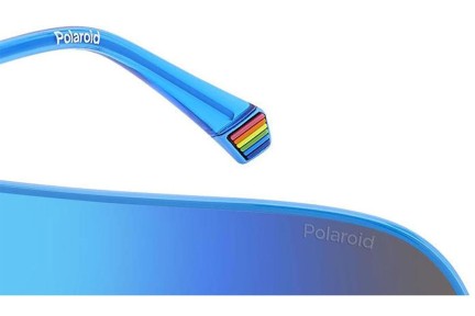 Sunčane naočale Polaroid PLD6222/S MVU/5X Polarized Spojene | Shield Plavi