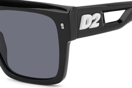 Sunčane naočale Dsquared2 D20127/S 80S/IR Flat Top Crni