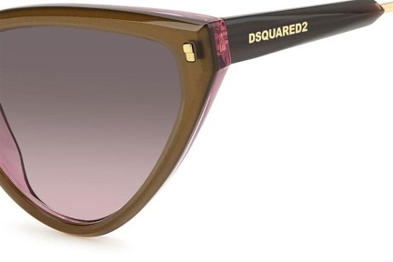 Sunčane naočale Dsquared2 D20134/S HKL/M2 Cat Eye Smeđi