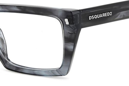 Naočale Dsquared2 D20130 2W8 Flat Top Sivi