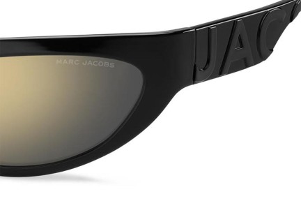 Sunčane naočale Marc Jacobs MARC738/S 08A/JO Cat Eye Crni