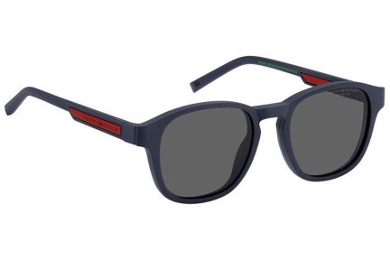 Naočale Tommy Hilfiger TH2085/CS FLL/M9 Polarized Pravokutan Plavi