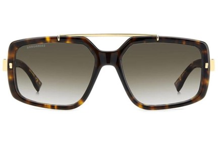 Sunčane naočale Dsquared2 D20120/S 086/9K Pravokutan Havana