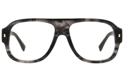 Naočale Dsquared2 D20125 2W8 Flat Top Sivi