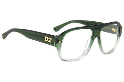 Naočale Dsquared2 D20125 1ED Flat Top Zeleni