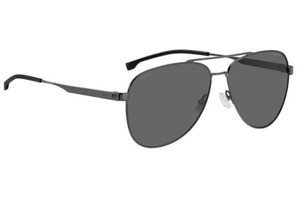 Sunčane naočale BOSS BOSS1641/S V81/M9 Polarized Pilotski Sivi