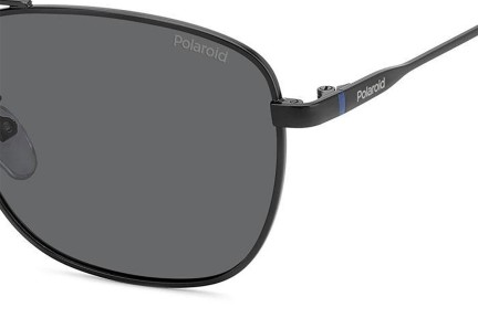 Sunčane naočale Polaroid PLD4172/G/S/X 003/M9 Polarized Pravokutan Crni