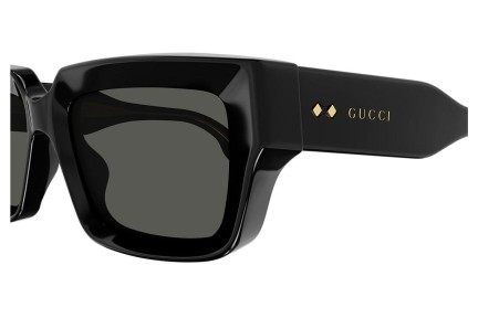 Sunčane naočale Gucci GG1529S 001 Kvadratni Crni