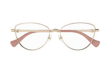 Naočale Gucci GG1595O 002 Cat Eye Zlatni