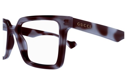 Naočale Gucci GG1540O 008 Kvadratni Sivi