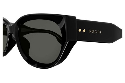 Sunčane naočale Gucci GG1532SA 001 Cat Eye Crni