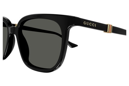 Sunčane naočale Gucci GG1493S 001 Kvadratni Crni