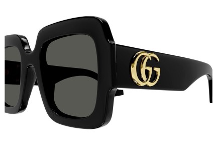 Sunčane naočale Gucci GG1547S 001 Pravokutan Crni