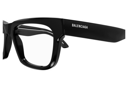 Naočale Balenciaga BB0343O 005 Cat Eye Crni