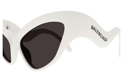 Sunčane naočale Balenciaga BB0319S 003 Cat Eye Bež