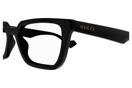 Naočale Gucci GG1539O 001 Kvadratni Crni