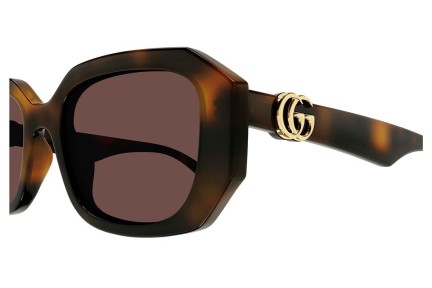 Sunčane naočale Gucci GG1535S 002 Pravokutan Havana