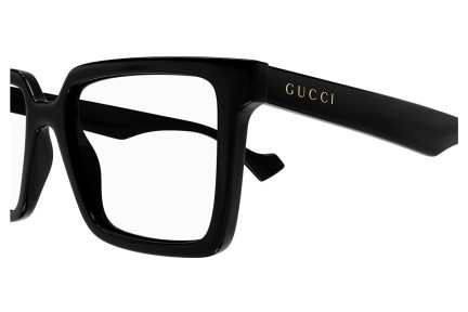 Naočale Gucci GG1540O 005 Kvadratni Crni