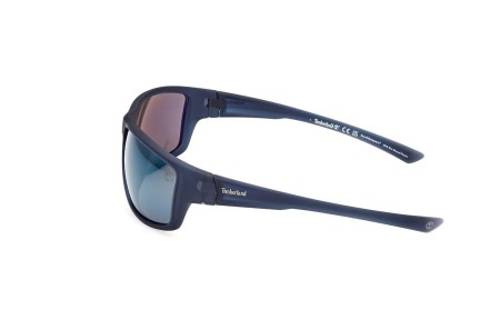 Sunčane naočale Timberland TB00003 91D Polarized Pravokutan Plavi