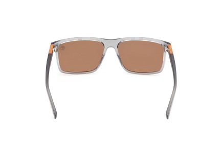 Sunčane naočale Timberland TB00006 20H Polarized Pravokutan Sivi