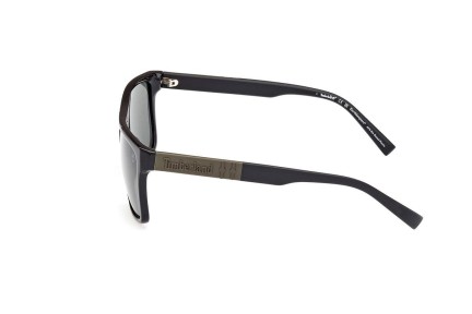 Sunčane naočale Timberland TB00005 01R Polarized Kvadratni Crni