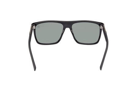 Sunčane naočale Timberland TB00005 01R Polarized Kvadratni Crni