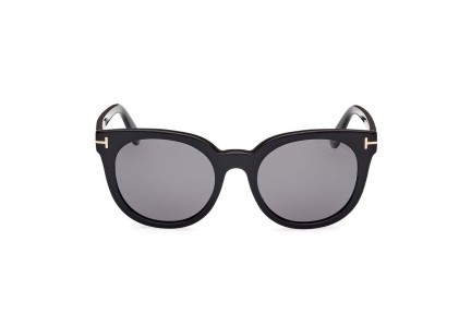 Sunčane naočale Tom Ford FT1109 01D Polarized Okrugao Crni