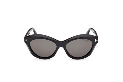 Sunčane naočale Tom Ford FT1111 01D Polarized Ovalni Crni