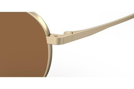 Sunčane naočale Smith LANGLEY2 J5G/L5 Polarized Pilotski Zlatni